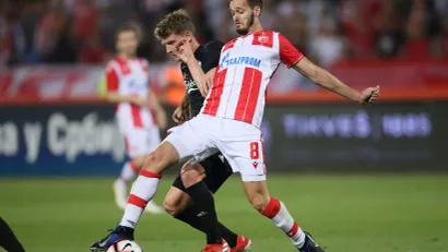Mirko Ivanić (Crvena zvezda) na utakmici sa Kopenhagenom